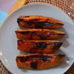 Air fryer roasted pumpkin slices 2