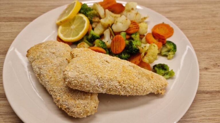 Breaded Fish in Air Fryer - Comfortably Cooking