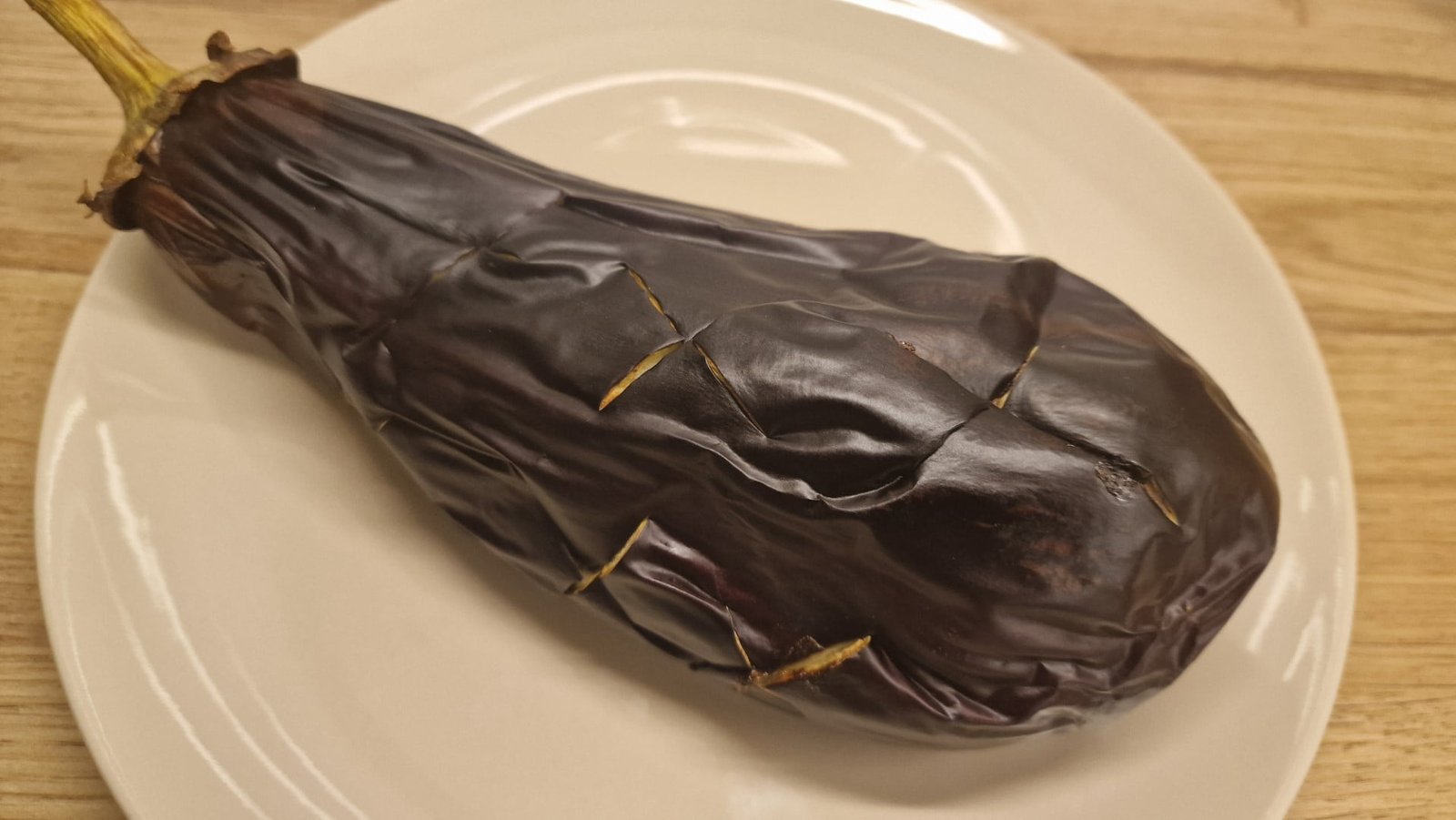 Roasted eggplant in air fryer