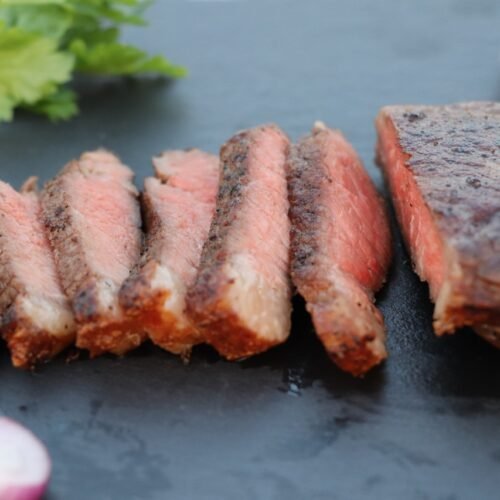 Sirloin steak made in air fryer