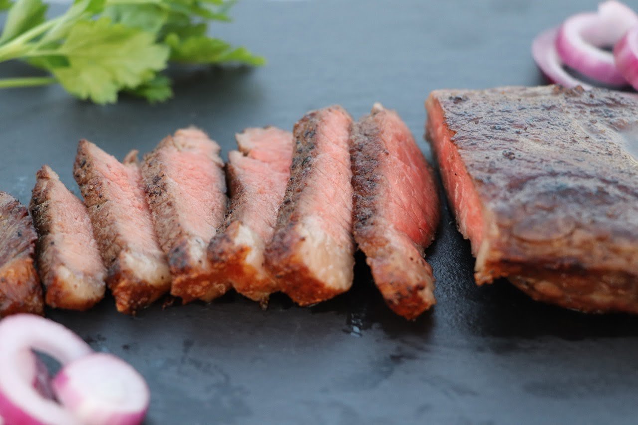 Sirloin steak made in air fryer