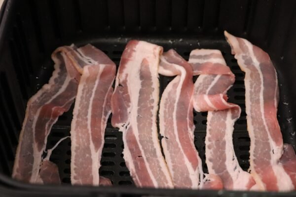 Bacon cooked in airfryer3