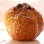 Baked apples with walnut cream baked in an Airfryer