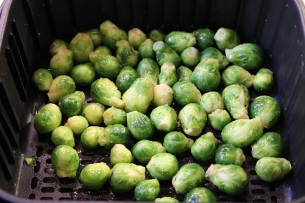 Brussels sprouts in Air Fryer second round