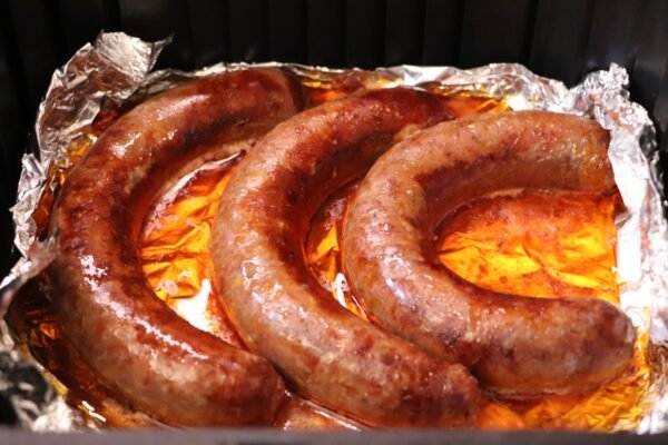 airfryer sausage 6