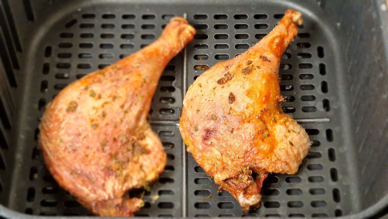 Air fryer duck legs 2