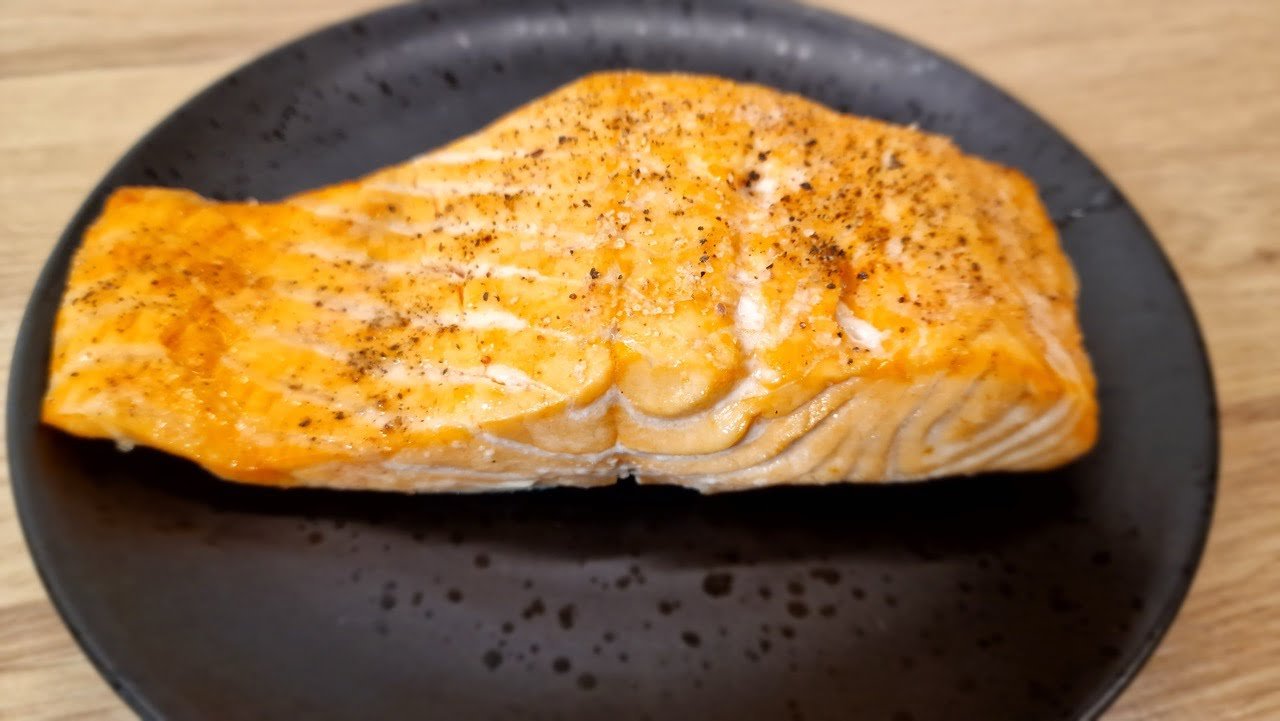 Air fryer salmon