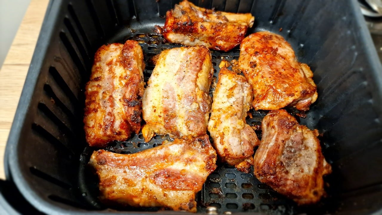 Air fryer ribs